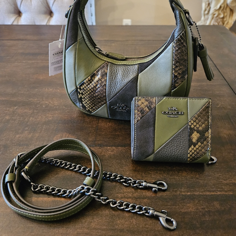 Coach Carmen Mini Crossbody Bag & With Matching Snap Wallet